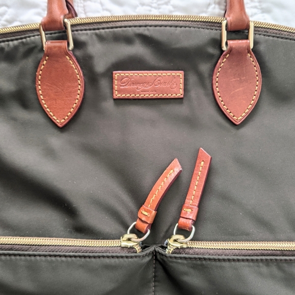 Dooney & Bourke Large Nylon Pocket Satchel - Picture 7 of 9